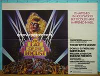 #5035 DAY OF THE LOCUST British quad movie poster '75