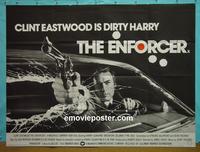 #5043 ENFORCER British quad movie poster '77 Clint Eastwood