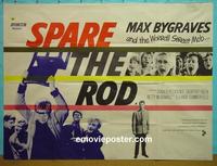 #5082 SPARE THE ROD British quad movie poster '61 Bygraves