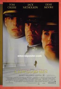 #6432 FEW GOOD MEN Aust one-sheet movie poster '92 Cruise