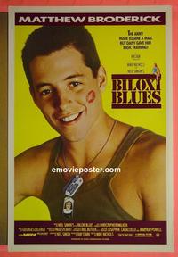 #6428 BILOXI BLUES Aust one-sheet movie poster '88 Broderick