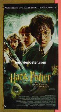 #6403 HARRY POTTER & THE CHAMBER OF SECRETS Aust daybill movie poster