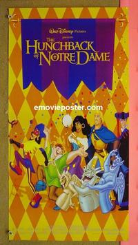 #6405 HUNCHBACK OF NOTRE DAME Aust daybill movie poster