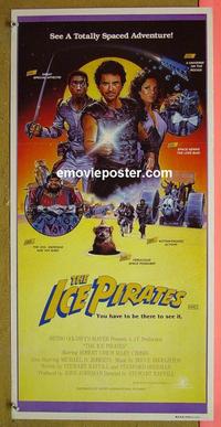 #6406 ICE PIRATES Aust daybill movie poster '84 Urich