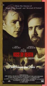 #6410 KISS OF DEATH Aust daybill movie poster '95 Cage