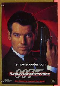 #6009 TOMORROW NEVER DIES DS int'l movie poster '97