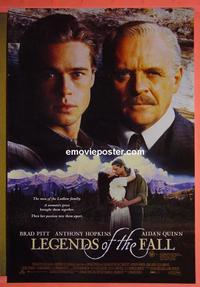 #6438 LEGENDS OF THE FALL Aust one-sheet movie poster '94 Pitt