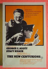 #6446 NEW CENTURIONS Aust one-sheet movie poster 72 George Scott