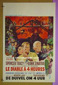 #6482 DEVIL AT 4 O'CLOCK Belgian movie poster 61 Tracy