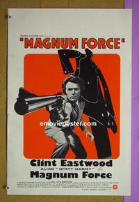 #6500 MAGNUM FORCE Belgian movie poster '73 Clint Eastwood