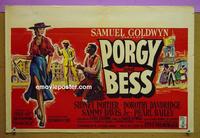 #6510 PORGY & BESS Belgian movie poster '59 Sidney Poitier