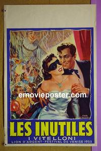 #6535 YOUNG & THE PASSIONATE Belgian movie poster '53