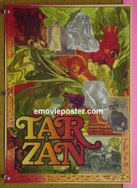 #6096 GREYSTOKE Czech movie poster '83 Lambert as Tarzan