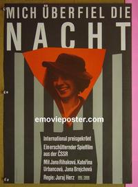#6249 ZASTIHLA ME NOC East German '86 Czech movie poster
