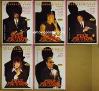 #6059 PULP FICTION Set of 5 Eng special movie posters
