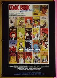 #6283 COMIC BOOK CONFIDENTIAL German movie poster '88 cool!