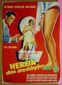 #6290 DON'T BOTHER TO KNOCK German movie poster '65Sommer