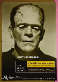 #6293 FRANKENSTEIN ('31) special movie poster German R00 Karloff
