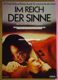 #6301 IN THE REALM OF THE SENSES German movie poster '76