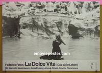 #6244 LA DOLCE VITA East German movie poster R80s Fellini