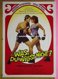 #6312 MAIN EVENT German movie poster '79 Streisand