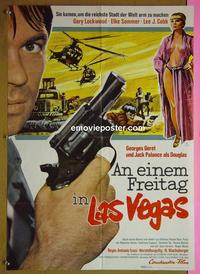 #6344 THEY CAME TO ROB LAS VEGAS German movie poster '68