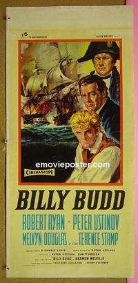 #6567 BILLY BUDD Italian locandina movie poster '62 Stamp