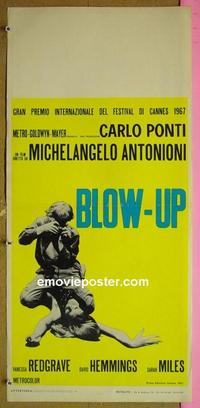 #6569 BLOWUP Italian locandina movie poster '66 Antonioni