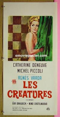 #6577 CREATURES Italian locandina movie poster '66 Deneuve