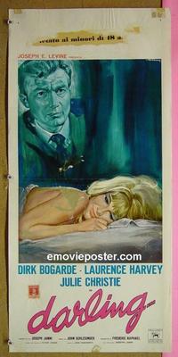 #6578 DARLING Italian locandina movie poster '64 Christie