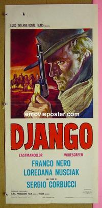 #6580 DJANGO Italian locandina movie poster R1970s Corbucci