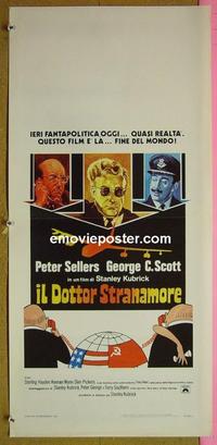 #6581 DR STRANGELOVE Italian locandina movie poster R70s