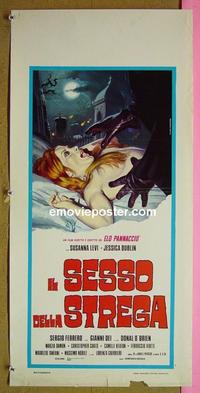 #6583 EVIL EYE Italian locandina movie poster '73