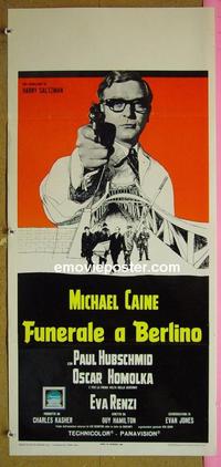 #6586 FUNERAL IN BERLIN Italian locandina movie poster '67