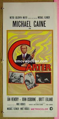 #6587 GET CARTER Italian locandina movie poster 71 Caine