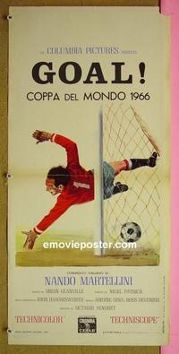 #6588 GOAL THE WORLD CUP Italian locandina movie poster '66
