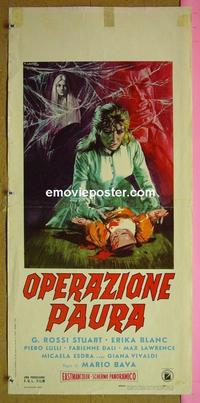 #6594 KILL BABY KILL Italian locandina movie poster '69