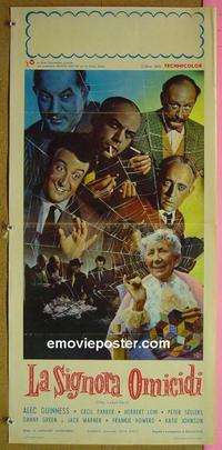 #6595 LADYKILLERS Italian locandina movie poster '55