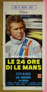 #6596 LE MANS Italian locandina movie poster '71 McQueen