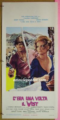 #6606 ONCE UPON A TIME IN THE WEST Italian locandina movie poster R70s