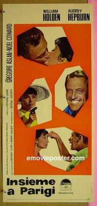 #6607 PARIS WHEN IT SIZZLES Italian locandina movie poster 64