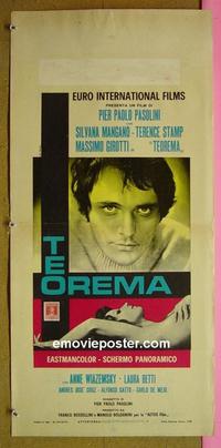 #6617 TEOREMA Italian locandina movie poster '68 Pasolini