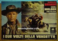 #6629 1 EYED JACKS Italian photobusta movie poster #2 '61