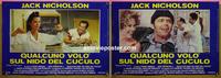 #6631 1 FLEW OVER THE CUCKOO'S NEST 2 Italian photobusta movie posters