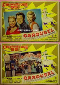 #6668 CAROUSEL 2 Italian photobusta movie posters #1 '56