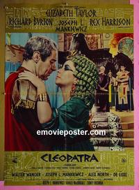 #6544 CLEOPATRA Italian photobusta movie poster #1 '64