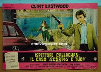 #6691 DIRTY HARRY Italian photobusta movie poster #3 '71