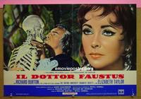 #6693 DOCTOR FAUSTUS Italian photobusta movie poster '68