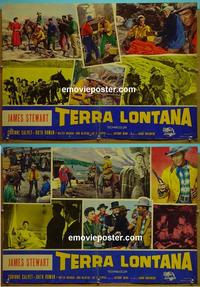 #6698 FAR COUNTRY 2 Italian photobusta movie posters R64