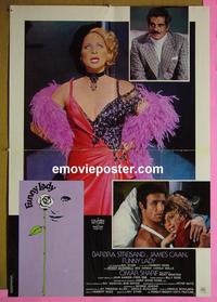 #6550 FUNNY LADY Italian photobusta movie poster #1 '75